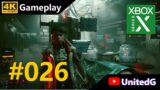 Cyberpunk 2077 Xbox Series X Gameplay 4K