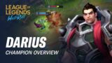 Darius Champion Overview | Gameplay – League of Legends: Wild Rift