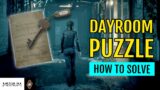 Dayroom Puzzle Complete Walkthrough (No Commentary) | The Medium
