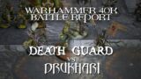 Death Guard vs. Drukhari Warhammer 40k 1500 points Strike Force Battle Report