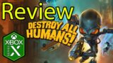 Destroy All Humans Xbox Series X Gameplay Review
