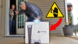 Dropping Electric PS5 At Angry Dads House! (Cops Called)