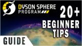 Dyson Sphere Program Game Tips and Tricks For Beginners
