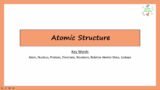 Edexcel GCSE Chemistry – Atomic Structure