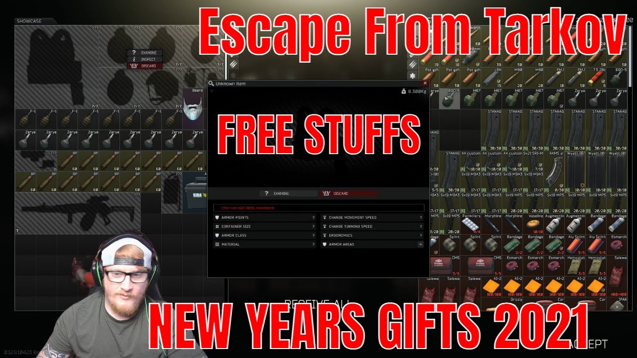 Escape From Tarkov New Years Gift Package FREE STUFF NOW AVAILABLE