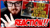 Every single Warhammer 40k Faction Explained – Part 1 Reaction!! (Part 3)