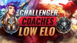 FASTEST Way To IMPROVE in League of Legends: CHALLENGER COACHES LOW ELO