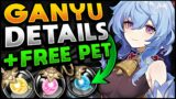 FREE PET FROM NEW EVENT! + GANYU KIT CONFIRMED! GENSHIN IMPACT!