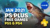 FREE PS PLUS GAMES ANNOUNCED: January 2021 | PS5, PS4 | Full PlayStation Plus Lineup