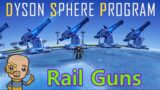 Firing solar panels into the orbit of a sun with a rail gun! : Dyson Sphere Project ep 3