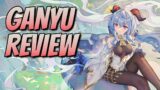 GANYU REVIEW : ARTIFACTS AND WEAPONS EXPLAINED – GENSHIN IMPACT