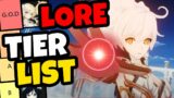 [GENSHIN IMPACT] LORE TIER LIST ! WHO IS THE STRONGEST STORY CHARACTER? Hutao – Signora – Xiao ?