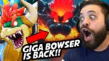 GIGA BOWSER IS BACK!? Mario 3D World Bowser's Fury Reaction