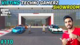 GTA 5 – VISITING TECHNO GAMERZ SHOWROOM | GTA V GAMEPLAY #110 @Techno Gamerz