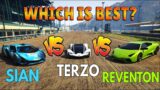 GTA V : REVENTON VS TERZO VS SIAN (MOSTLY USED CARS IN INDIA)