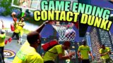 Game Ending Alley-Oop Contact Dunk! NBA 2K21 PS5 Park (3v3)