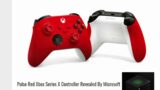 Game News: Pulse Red Xbox Series X Controller Revealed By Microsoft