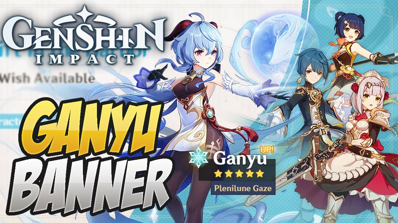 Ganyu Genshin Impact Banner