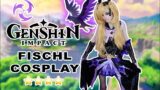 Genshin Impact Fischl Cosplay Transformation and Makeup Tutorial!