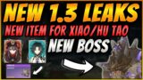 Genshin Impact Patch 1.3 Leaks | New Boss Fight & Ascension Material | Hu Tao & Xiao Changes