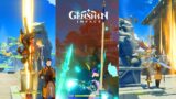 Genshin Impact – Xiao & 27 Characters Plunge Attacks Slow Motion Showcase