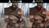 God Of War 2018 PS5 Vs PS4 Pro Graphics Comparison 4K Ultra HD [12 Minute Gameplay]