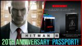 HITMAN 3 | 20th Anniversary Commemorative Passport | Pre-Order News