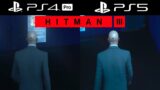 HITMAN 3 PS4 Pro VS PS5 Graphics Comparison 4K Game Capture [20 Minute Gameplay]