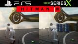 HITMAN 3 Xbox Series X Vs PS5 Graphics Comparison 4K Game Capture [20 Minute Gameplay]
