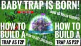 HOW TO BUILD A SOLO TRAP FROM DAY 1 AS F2P OR P2P! – HOW TO TRAIN TROOPS – Lords Mobile Gameplay