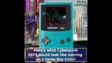 Here's what Cyberpunk 2077 would look like running on a Game Boy Color!
