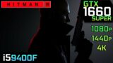 Hitman 3 (2021)  – GTX 1660 Super | i5 9400F | 1080p 1440p 4K | Gameplay Benchmark PC