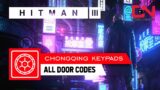 Hitman 3 Chongqing Keypads – All China Door Codes End of an Era
