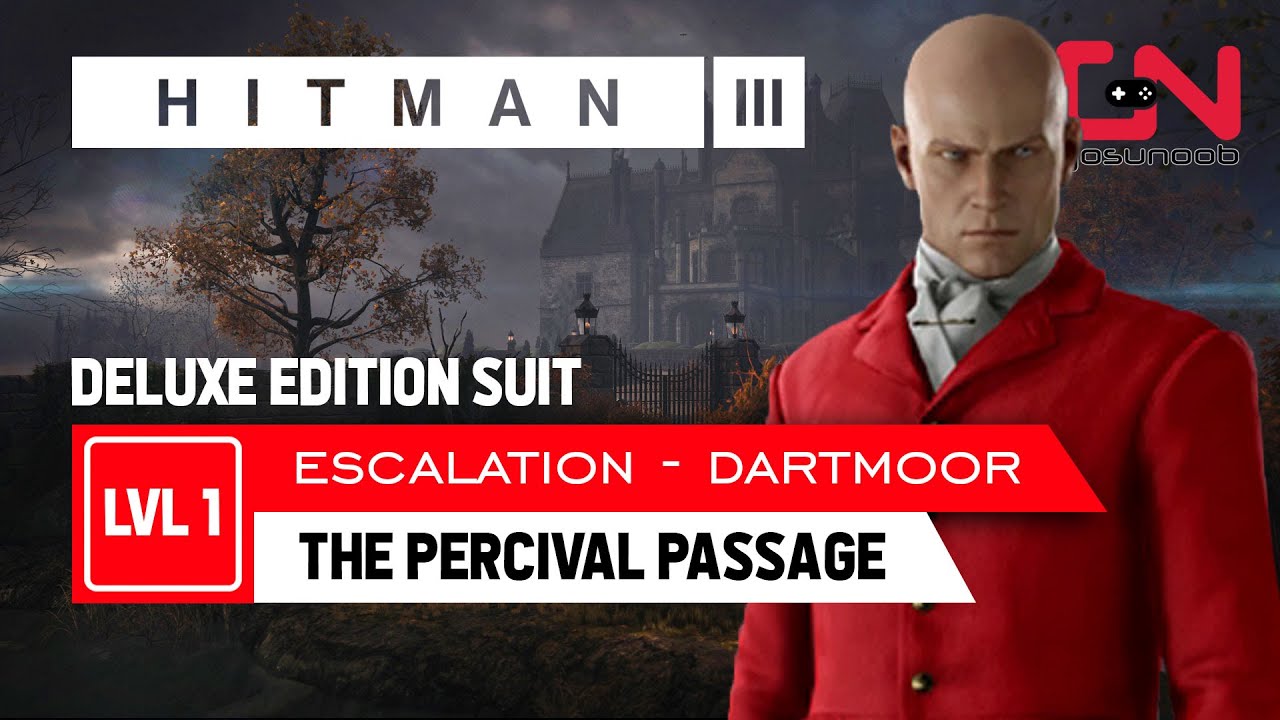 Hitman 3 Dartmoor Escalation The Percival Passage Deluxe Edition Red