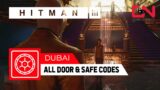 Hitman 3 Dubai Safe Codes, Keypad, Door & Lock Codes