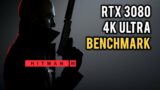 Hitman 3 PC 4K ULTRA BENCHMARK | RTX 3080