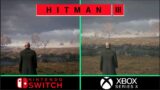 Hitman 3 Switch Vs Xbox Series X Comparison