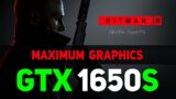 Hitman 3 Test on GTX 1650 Super – Maximum Graphics 1080p