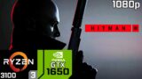 Hitman 3 on GTX 1650 | 1080p – Custom Settings | Ryzen 3 3100
