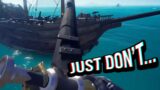 How to NOT Park a Ship in Sea of Thieves! #Shorts