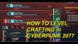 How to level up crafting quickly in Cyberpunk 2077 – Max Level is based on Technical Ability