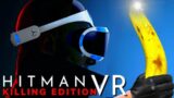 I CANNOT STOP KILLING IN HITMAN 3 VR!! PSVR Playstation VR