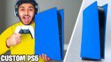 I Customized The PS5 & Surprised My Little Brother (HE FREAKED OUT!)