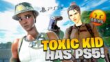 I PLAYED DUOS WITH TOXIC KID THAT HAS THE PS5!! (PS5 CONSOLE) OMG LOOK WHAT HE SAID!!
