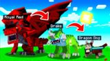 I tamed DRAGON DOGS in MINECRAFT!