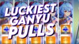 I'll NEVER Be THIS Lucky AGAIN | Genshin Impact Ganyu Banner PULLS | INSANE LUCK C6!