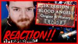 IX Legion 'Blood Angels': Origins & History | Reaction!!! (Warhammer 40k & Horus Heresy Lore)