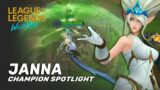 Janna Champion Spotlight – League of Legends: Wild Rift