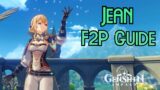 Jean F2P Guide & Build (Carry, DPS Support, Healer) – Genshin Impact