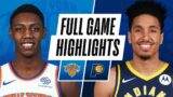 KNICKS at PACERS | FULL GAME HIGHLIGHTS | January 2, 2021